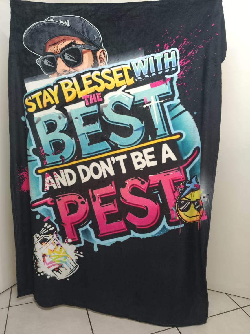 RogerRacks Themed Blanket 1.45x2m