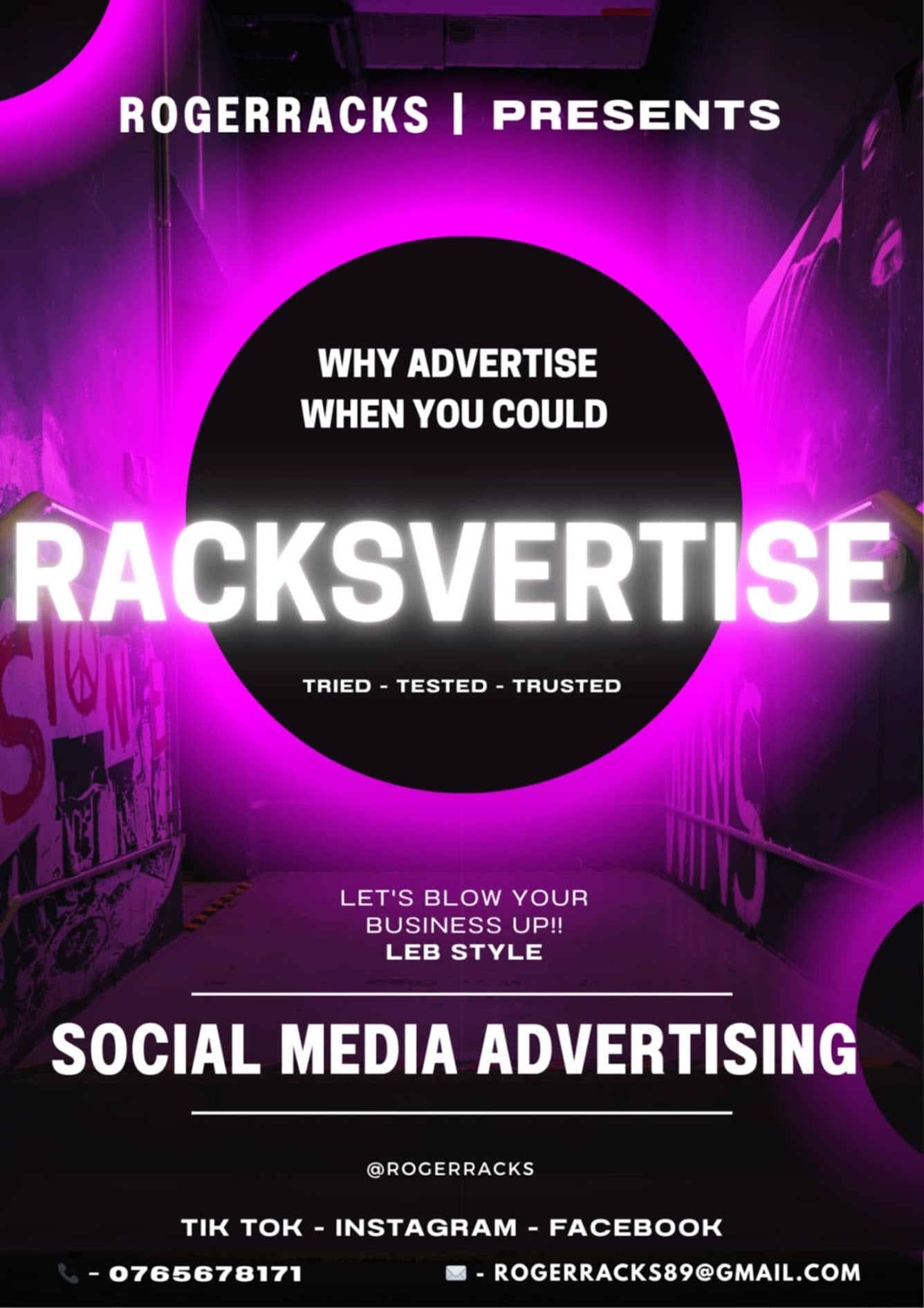 RacksVertise Pricing